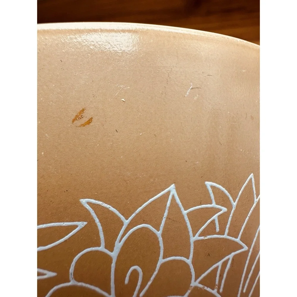 Vintage‎ Pyrex Woodland 1 Qt. Brown Casserole Dish 473-B NO Lid 5 Inch 750 ML